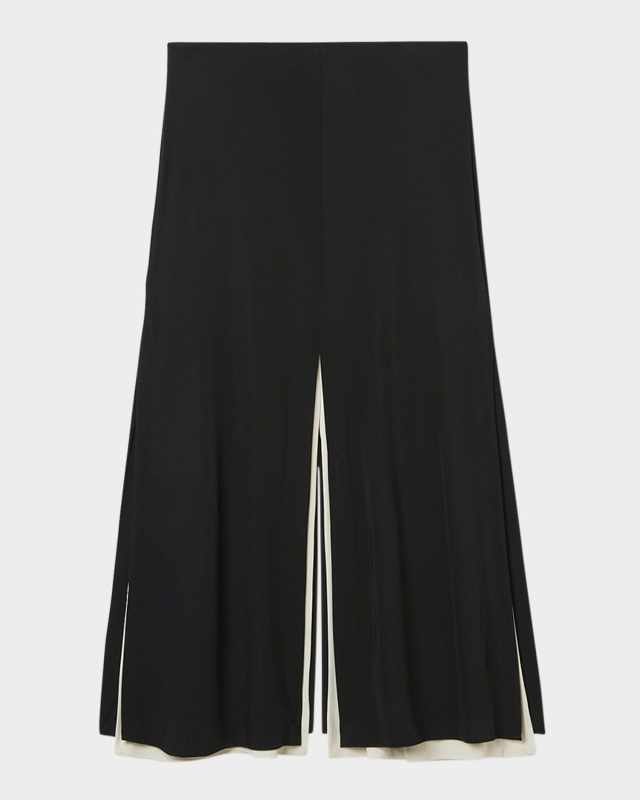 Incise Multi-Slit Midi SKirt